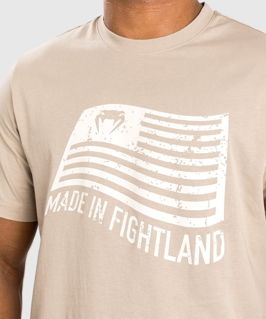 venum made in fightland t-skjorte – sand