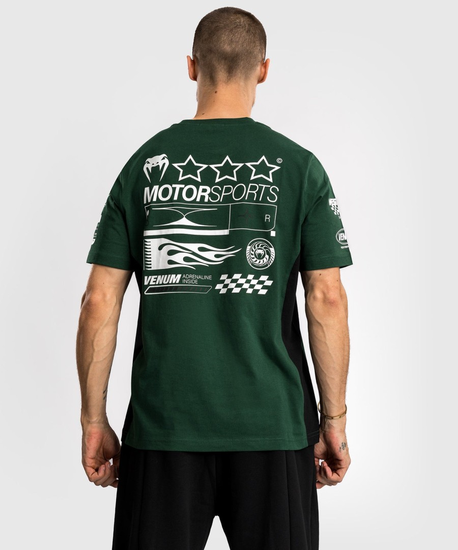 venum motorsport t-skjorte - deep forrest