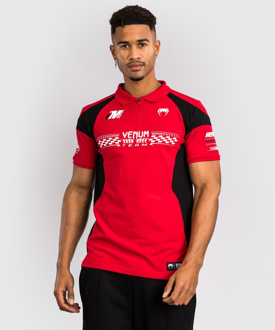 venum motorsport bomullspolo - racer rød