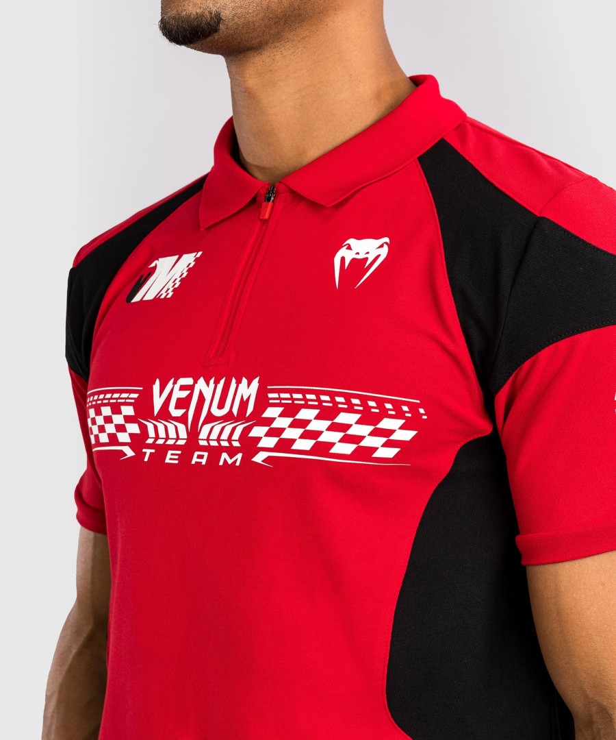 venum motorsport bomullspolo - racer rød