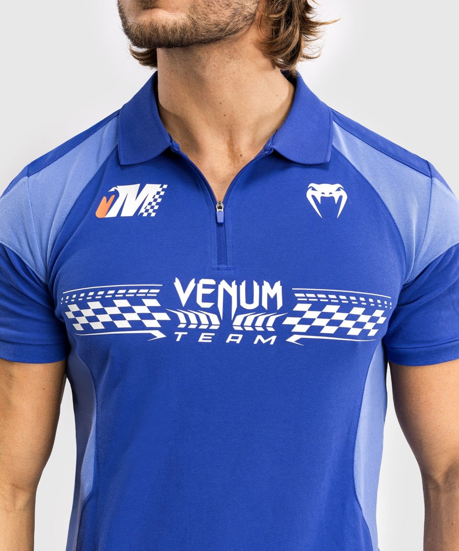 venum motorsport cotton polo - kongeblå