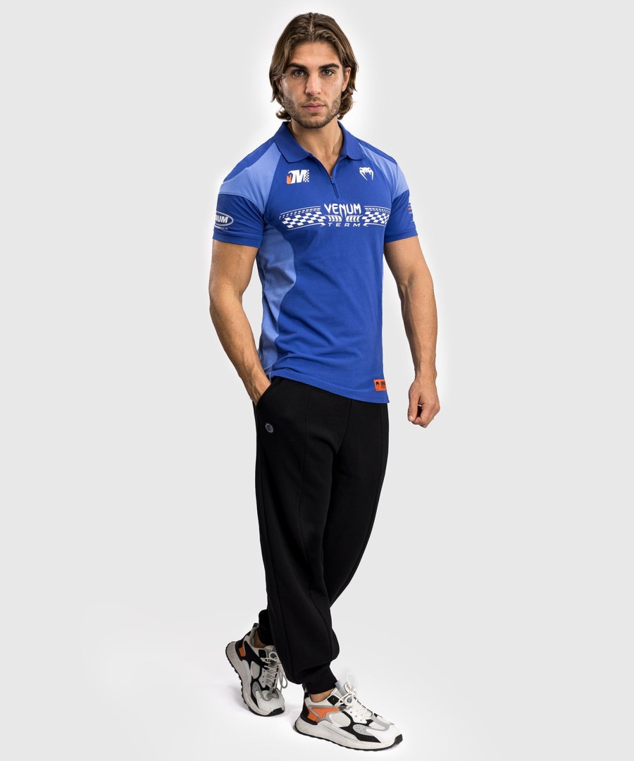 venum motorsport cotton polo - kongeblå
