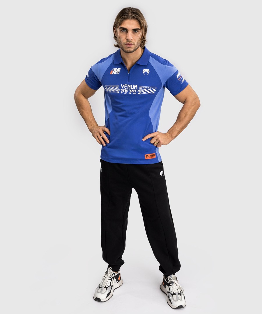 venum motorsport cotton polo - kongeblå
