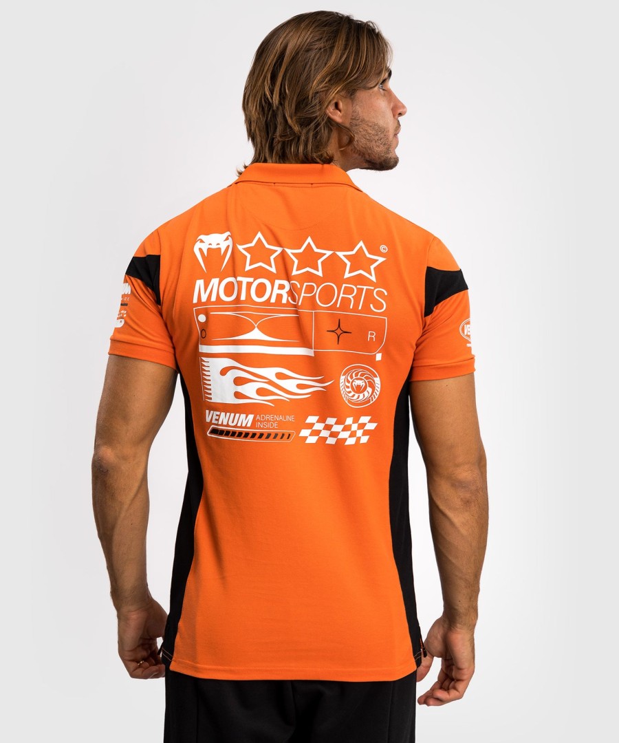venum motorsport bomullspoloskjorte - mandarin