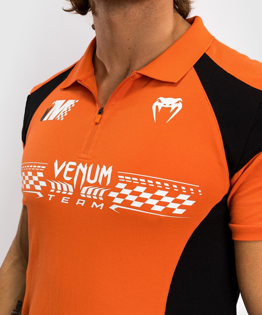 venum motorsport bomullspoloskjorte - mandarin