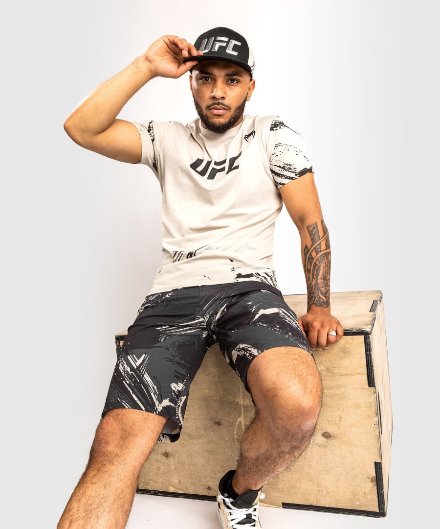 ufc venum authentic fight week men 2.0 kortermet t-skjorte - sand