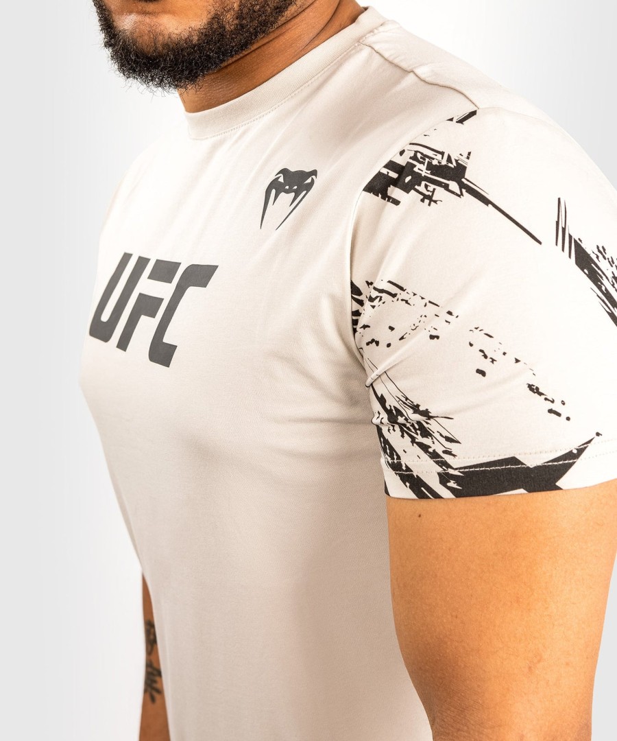 ufc venum authentic fight week men 2.0 kortermet t-skjorte - sand