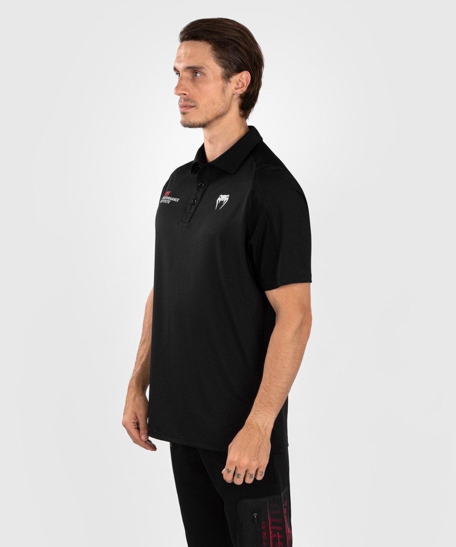 ufc venum performance institute 2.0 menn poloskjorte - svartrød