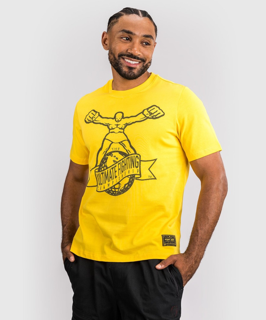 ufc by venum ulti-man t-skjorte – gul
