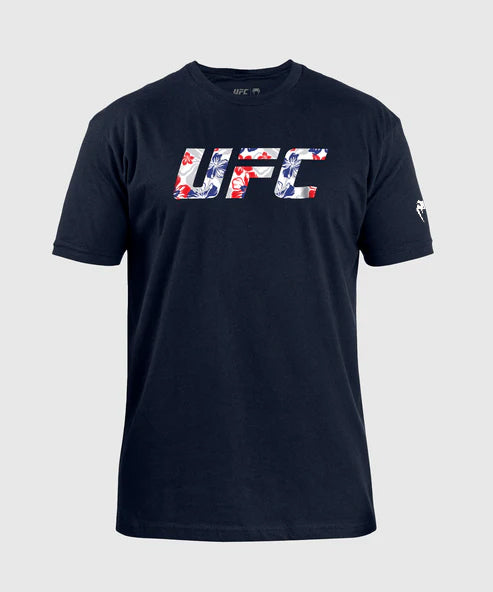 menn ufc unrivaled by venum marineblå max holloway t-skjorte