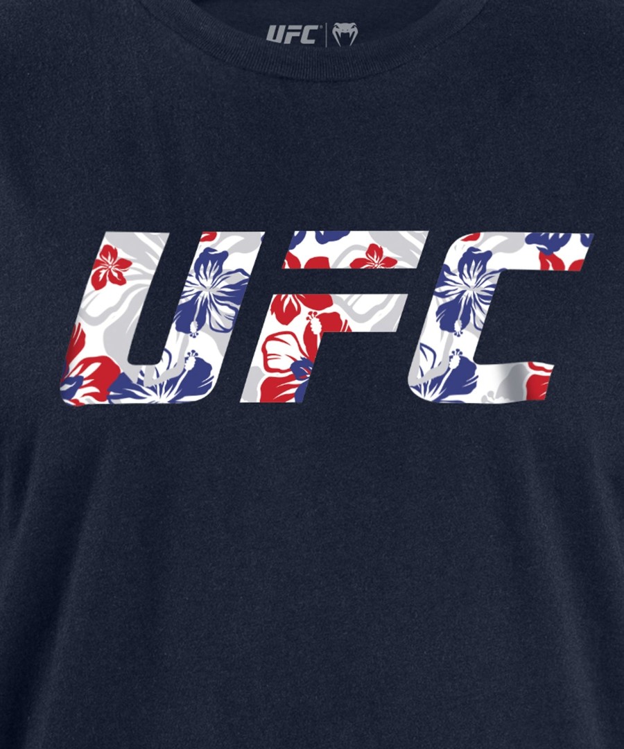 menn ufc unrivaled by venum marineblå max holloway t-skjorte