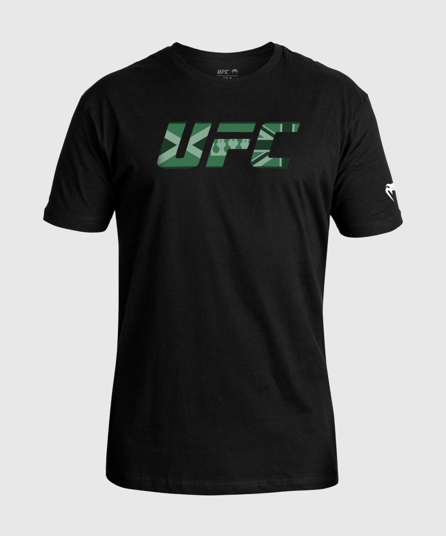 herre ufc unrivaled by venum svart leon edwards t-skjorte