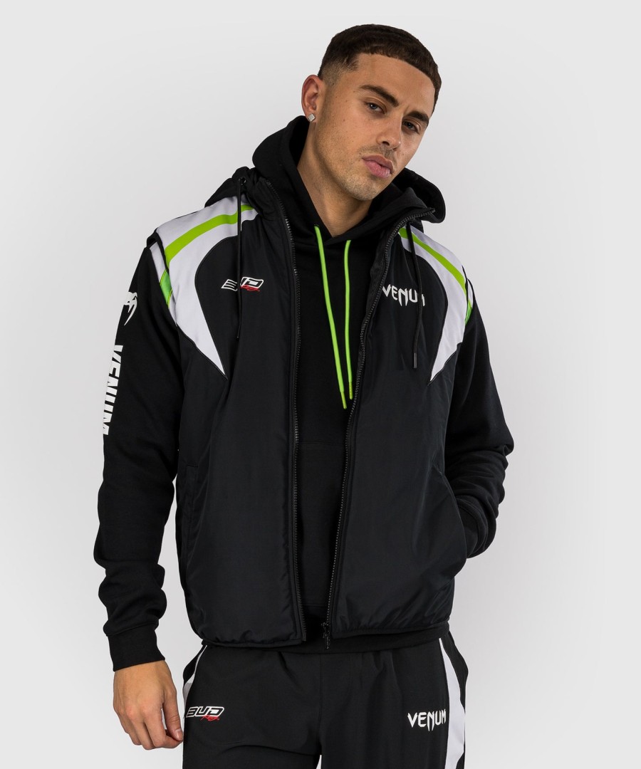 venum x bud racing dunjakke - svarthvitlimegrønn