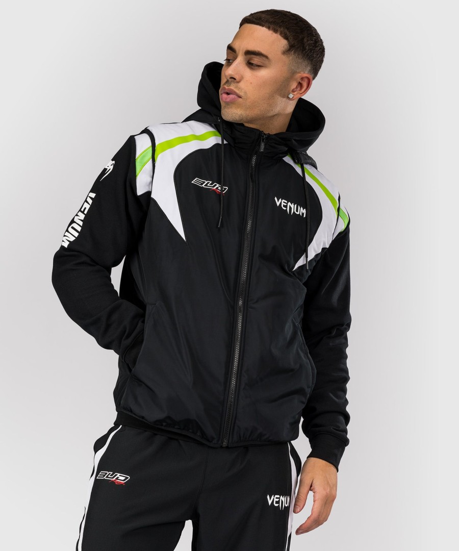 venum x bud racing dunjakke - svarthvitlimegrønn