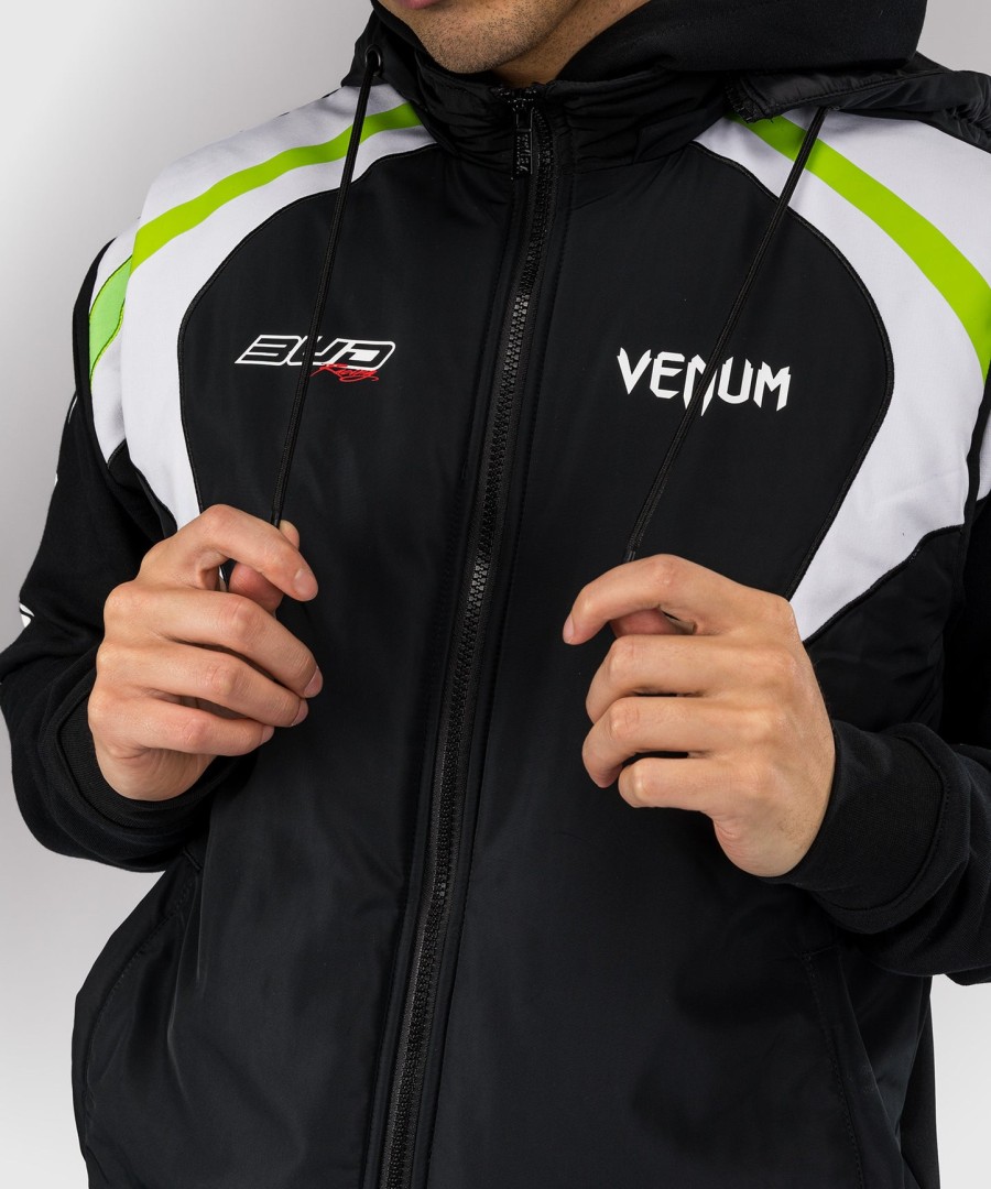 venum x bud racing dunjakke - svarthvitlimegrønn