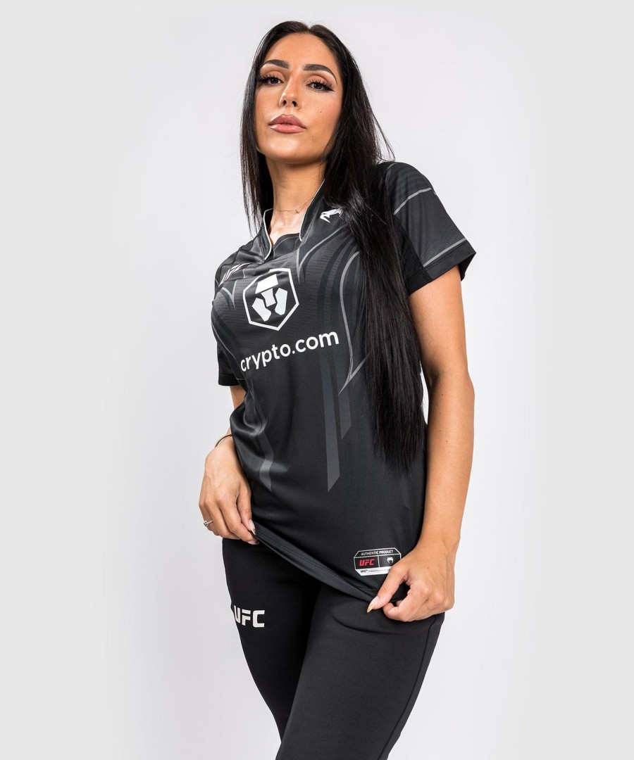 ufc venum authentic fight night 2.0 kit av venum women walkout-trøye - svart