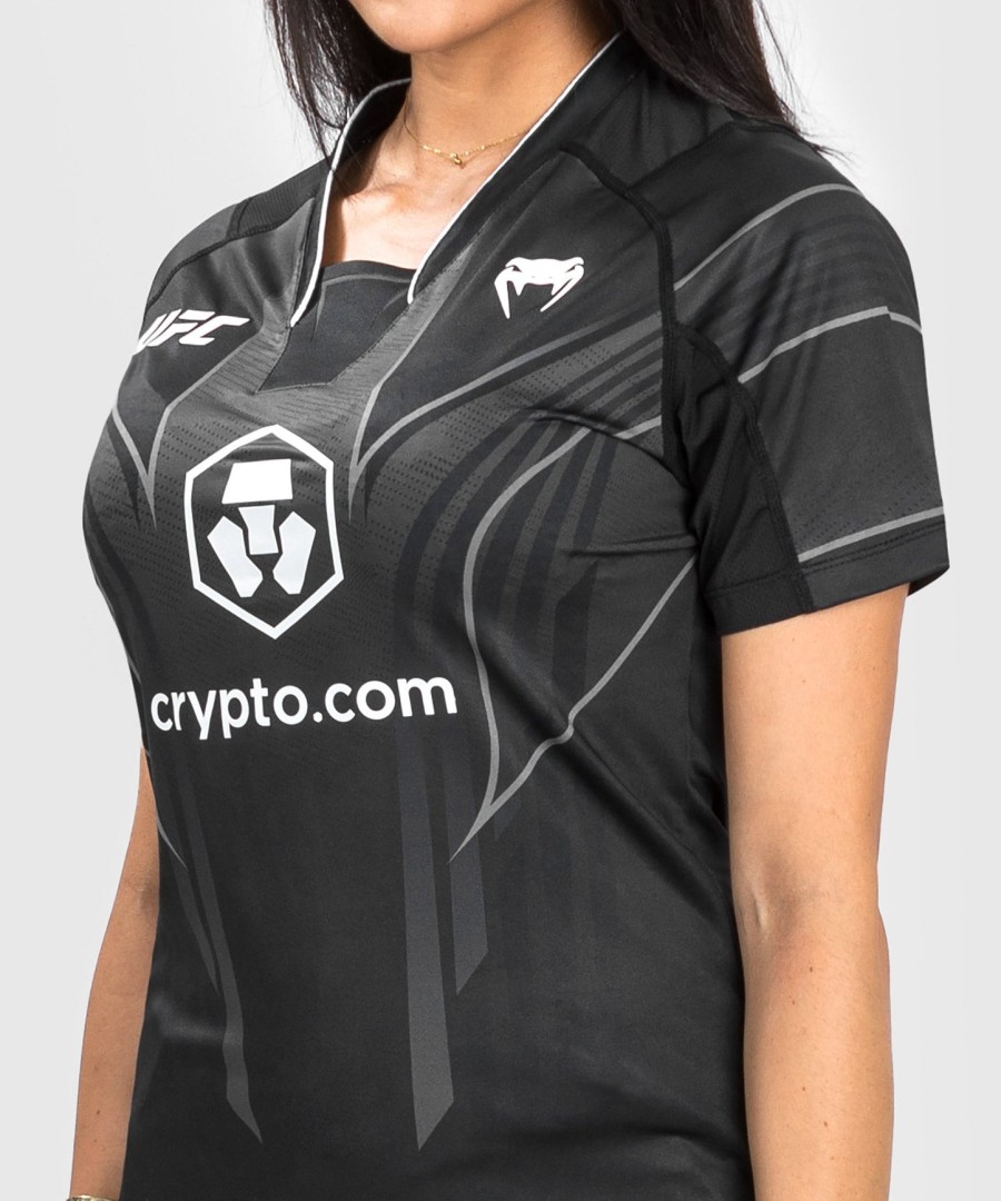 ufc venum authentic fight night 2.0 kit av venum women walkout-trøye - svart