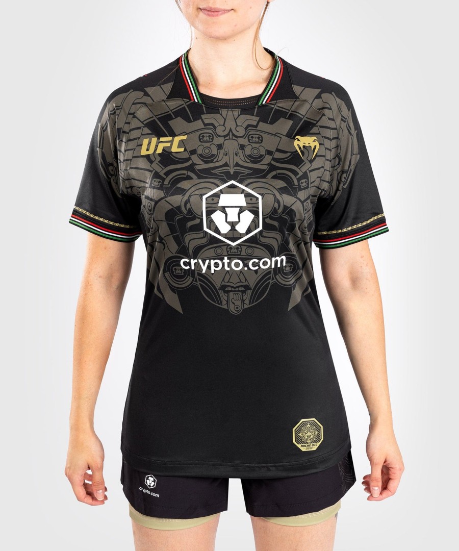noche ufc by venum autentisk fight night dame walkout-trøye - svart
