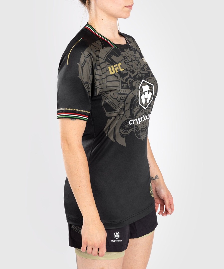 noche ufc by venum autentisk fight night dame walkout-trøye - svart