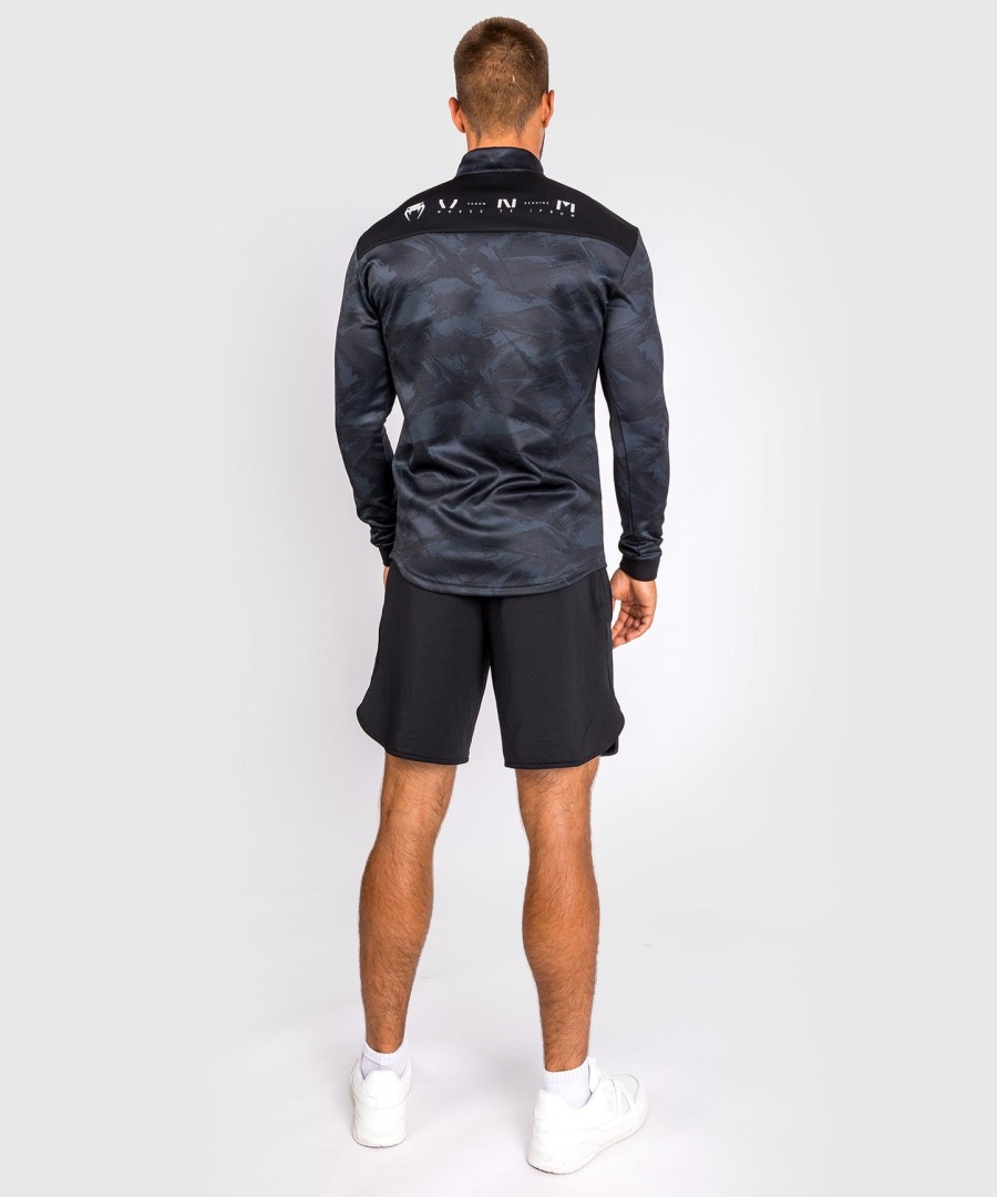 venum electron 3.0 winter dry tech t-skjorte – lange ermer – svart