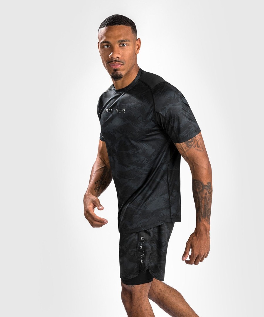 venum electron 3.0 dry tech t-skjorte – korte ermer – svart