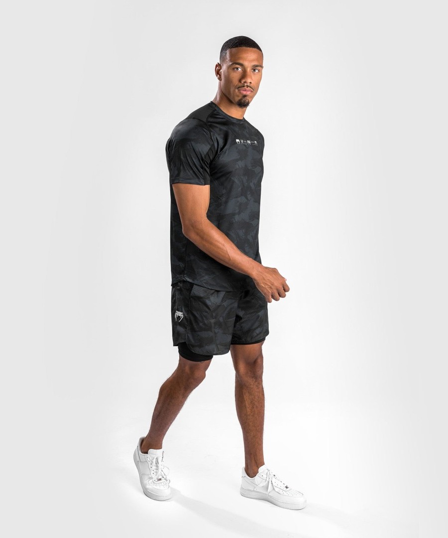 venum electron 3.0 dry tech t-skjorte – korte ermer – svart
