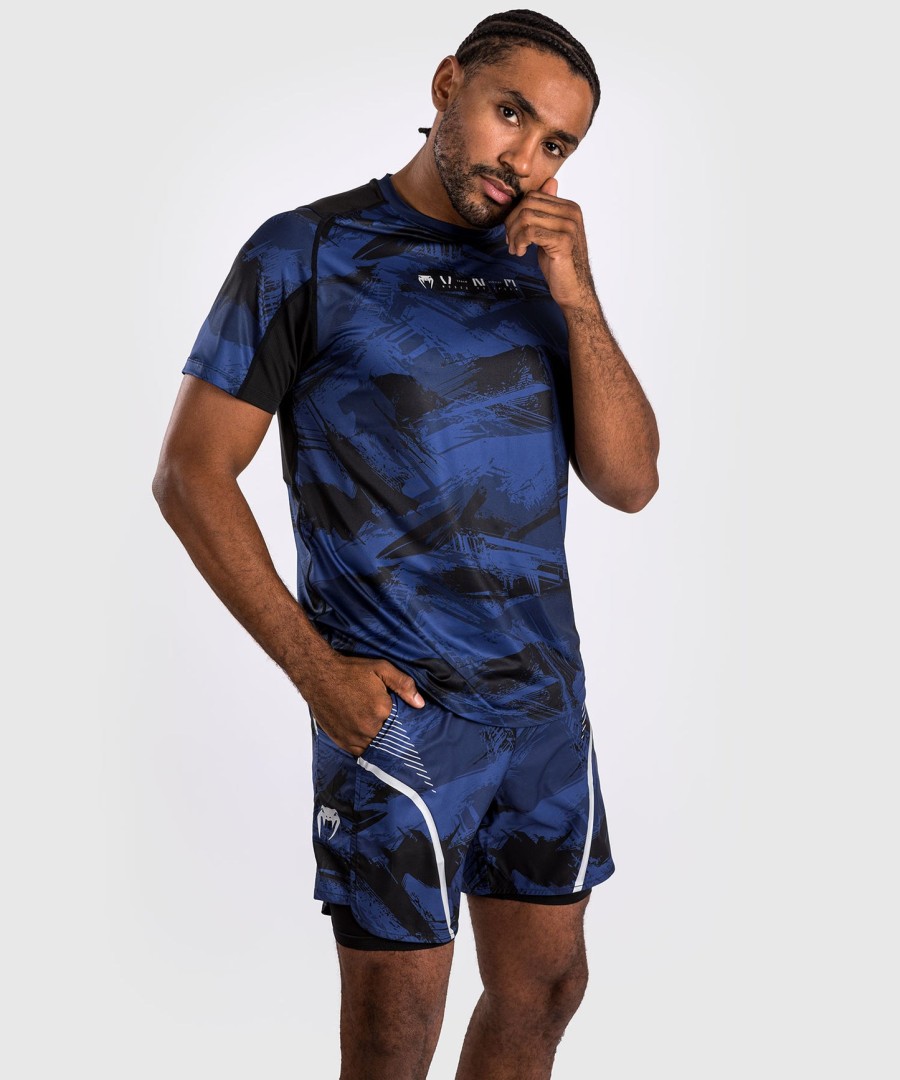 venum electron 3.0 dry-tech t-skjorte – marineblå