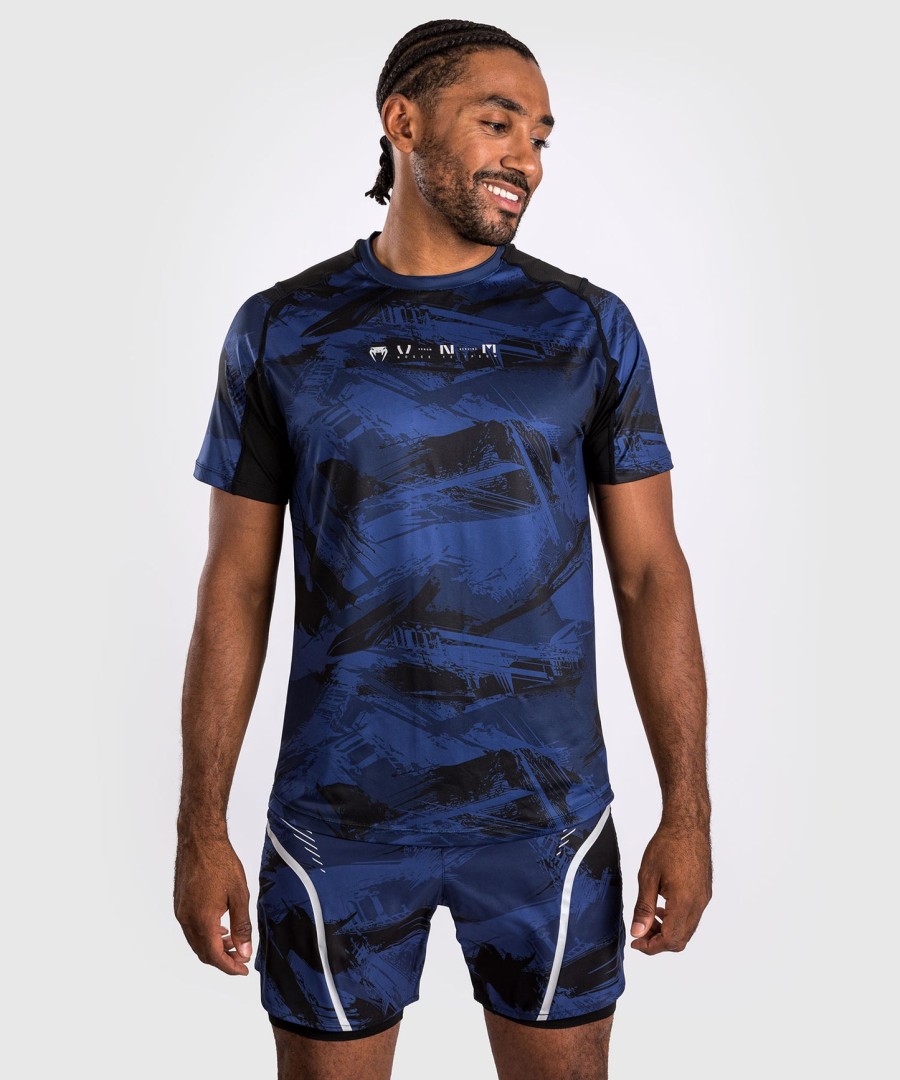 venum electron 3.0 dry-tech t-skjorte – marineblå