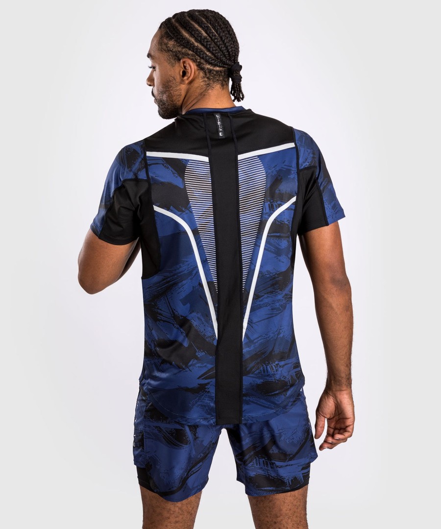 venum electron 3.0 dry-tech t-skjorte – marineblå