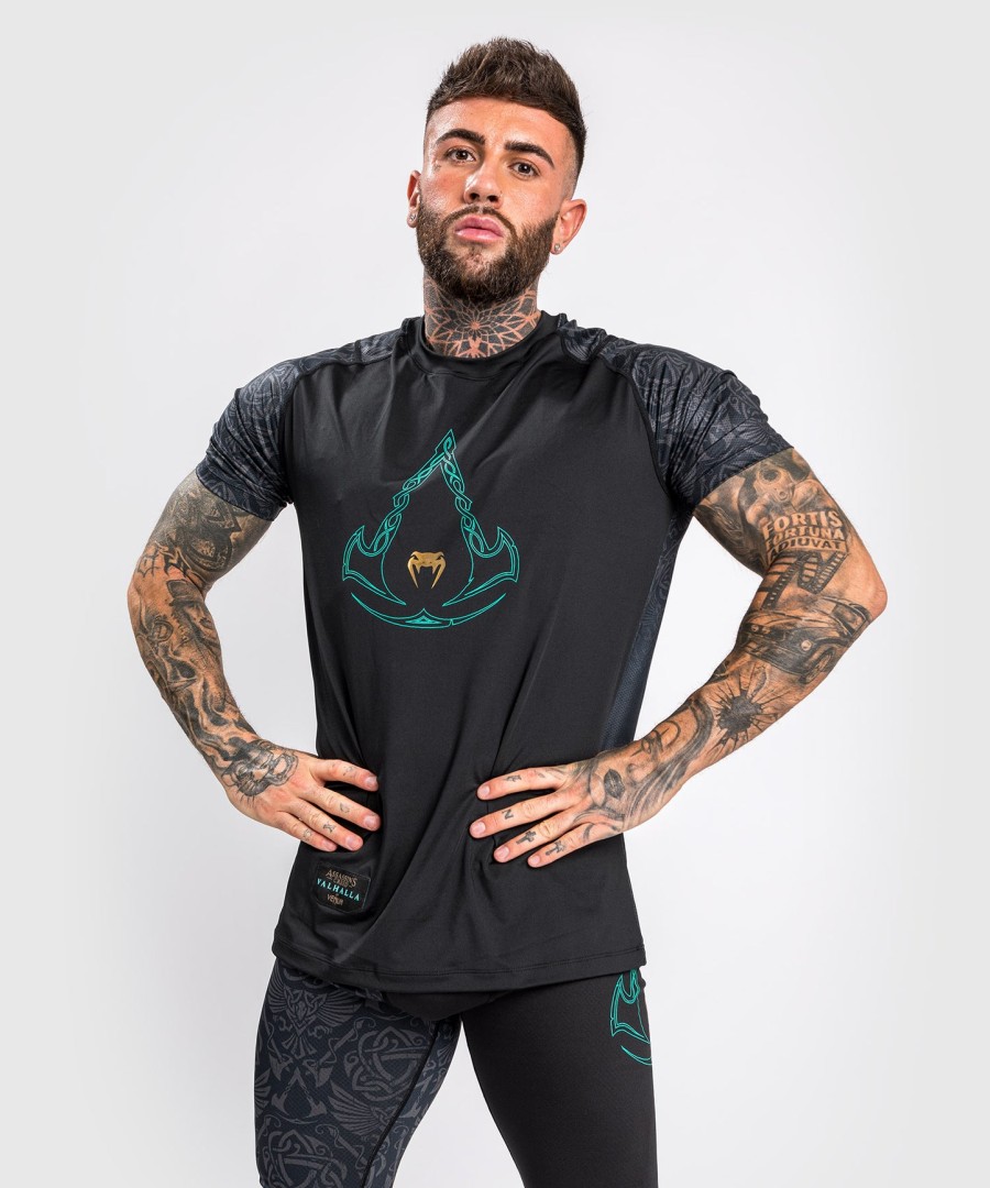 venum assassin creed reloaded dry tech t-skjorte – svart
