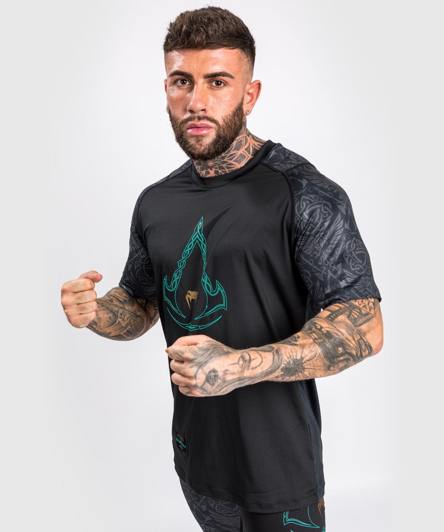 venum assassin creed reloaded dry tech t-skjorte – svart