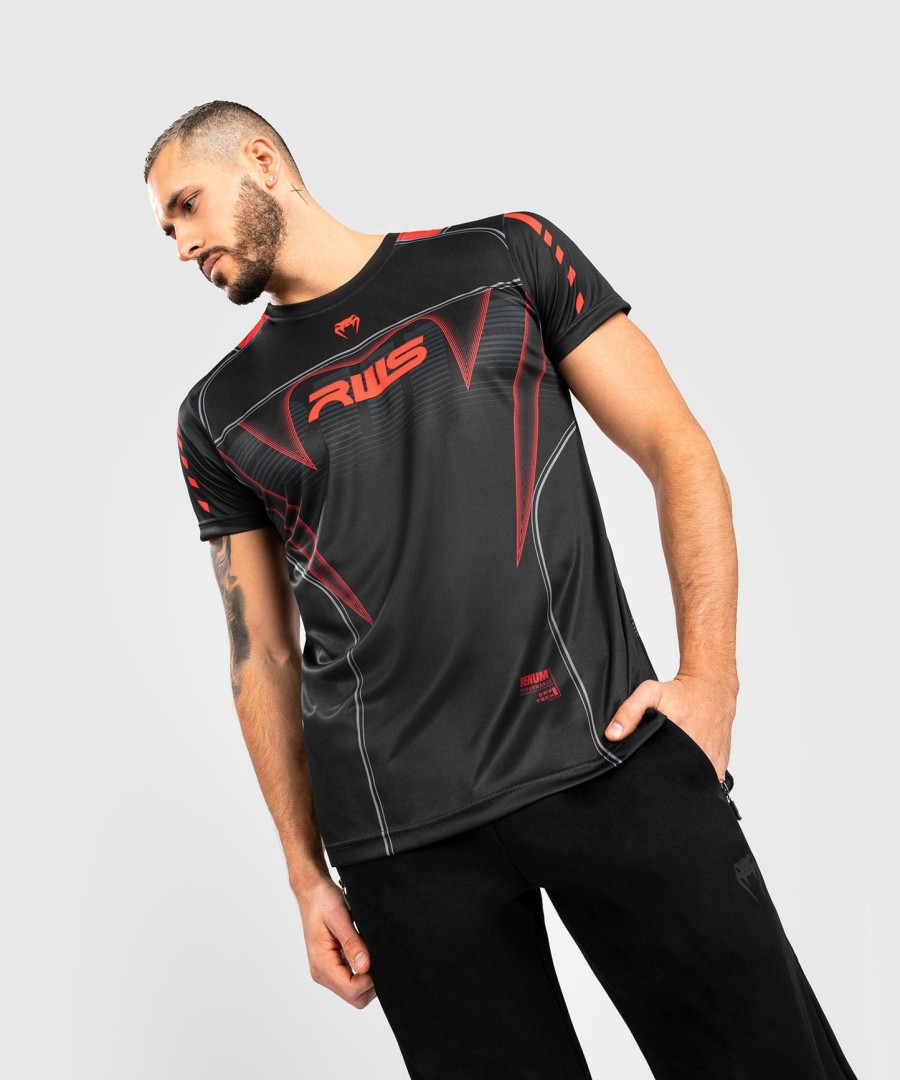rws x venum dry tech t-skjorte – svart