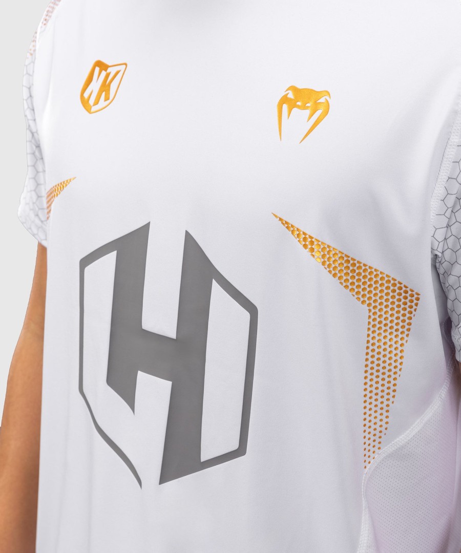fk x venum hexagone mma t-skjorte - hvitgull