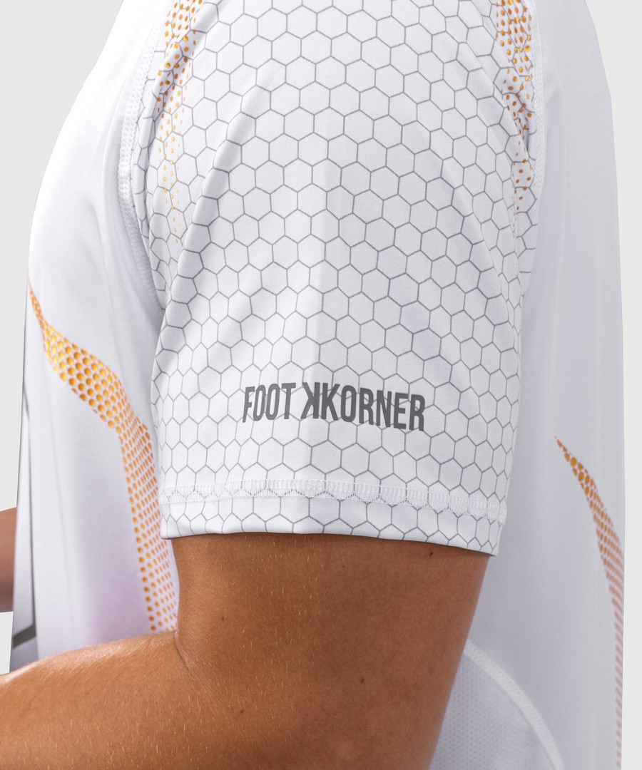 fk x venum hexagone mma t-skjorte - hvitgull