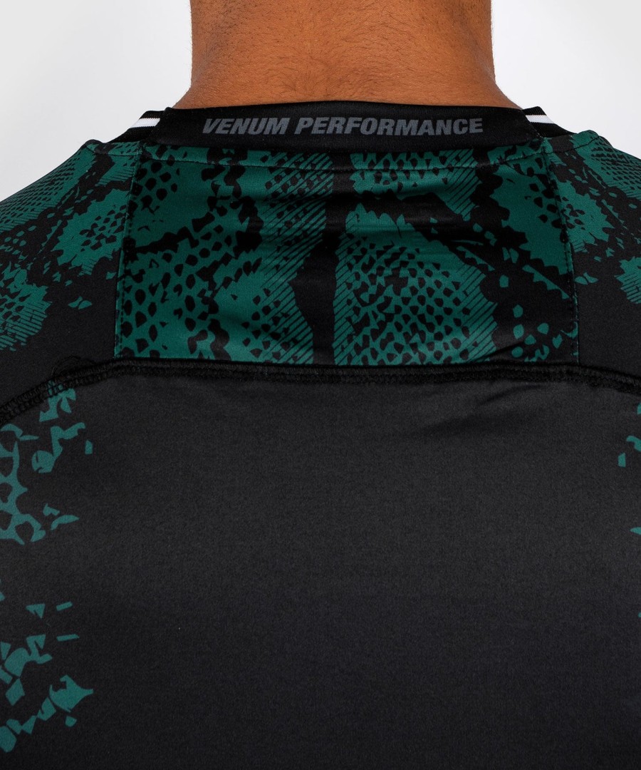 ufc adrenaline by venum autentisk fight night herretrøye - emerald edition - grønnsvart
