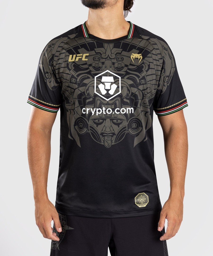 noche ufc by venum autentisk fight night herre walkout-trøye - svart