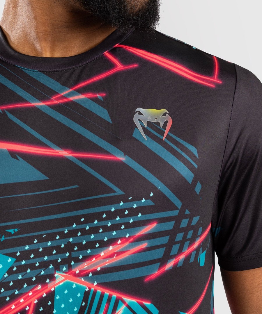 ufc fusion av venum miami edition fight week herre dry-tech t-skjorte - svart