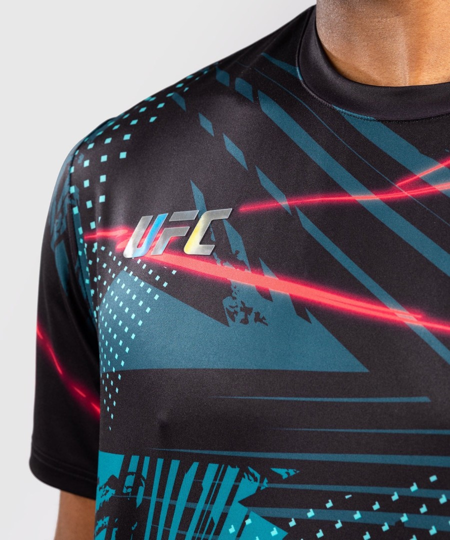 ufc fusion av venum miami edition fight week herre dry-tech t-skjorte - svart