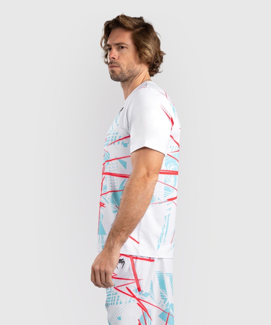 ufc fusion av venum miami edition fight week herre dry-tech t-skjorte - hvit