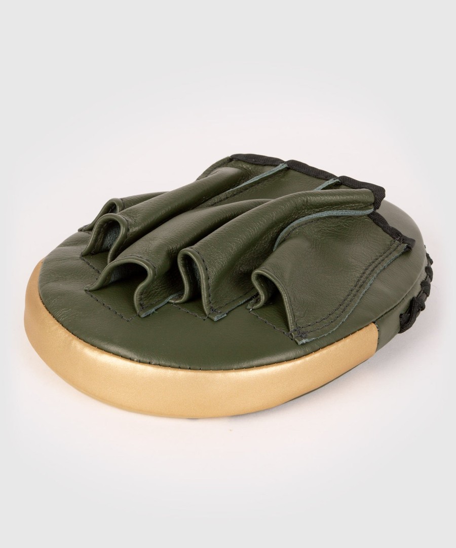 venum pro boxing flat punch mitts par - khakigull