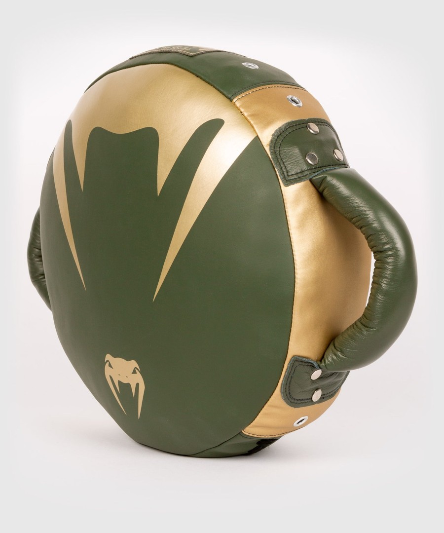 venum pro boxing round punch shield - khakigull