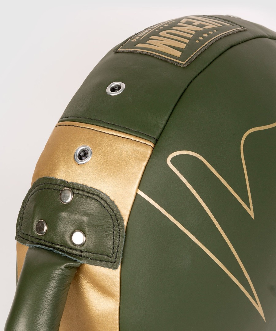 venum pro boxing round punch shield - khakigull