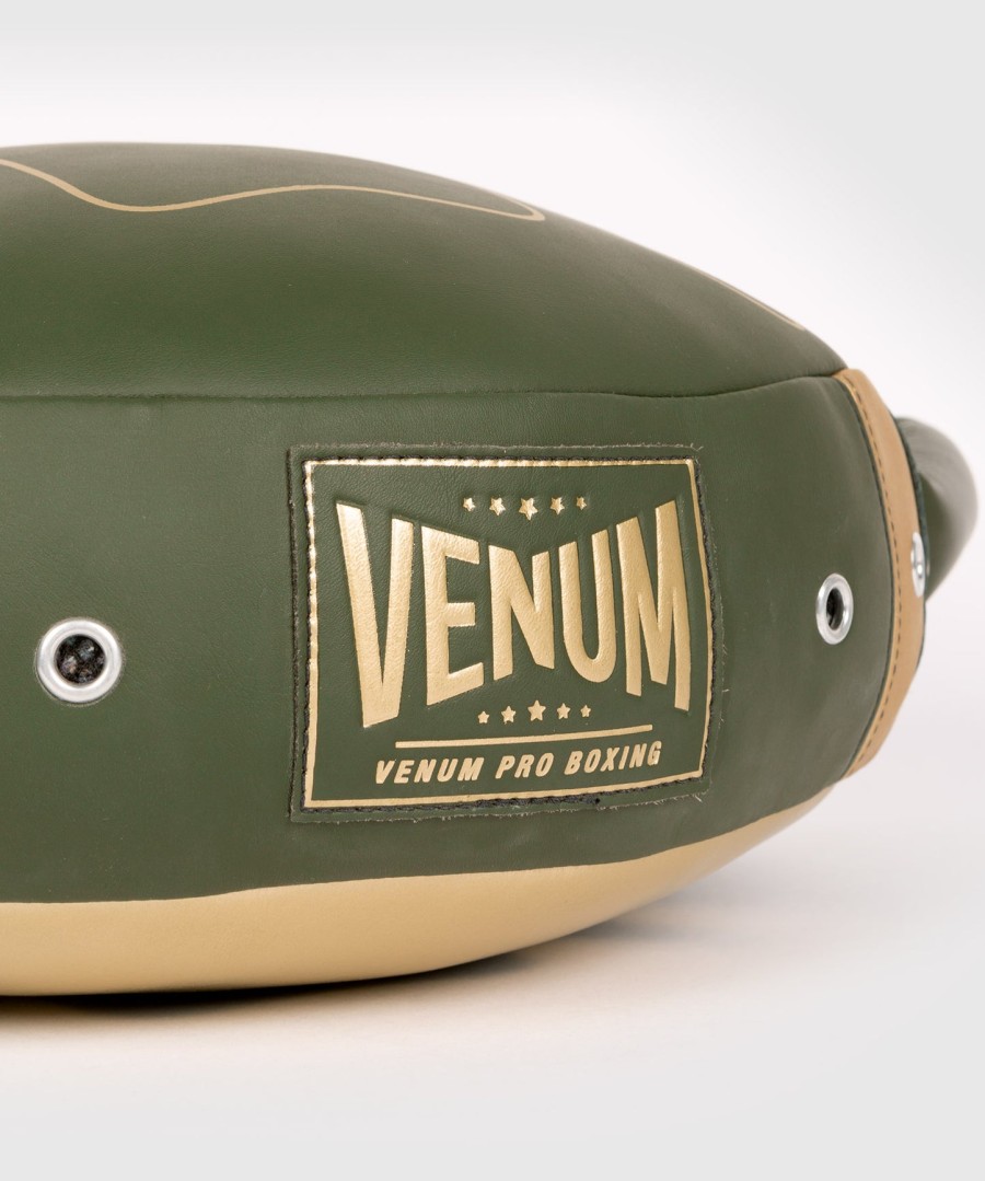 venum pro boxing round punch shield - khakigull