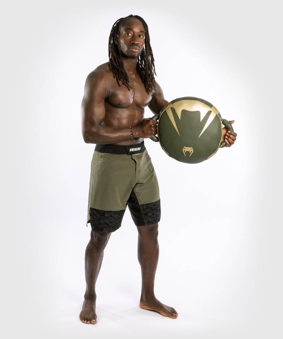 venum pro boxing round punch shield - khakigull