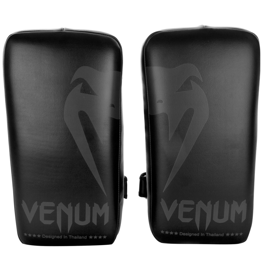 venum giant kick pads - svartsvart par