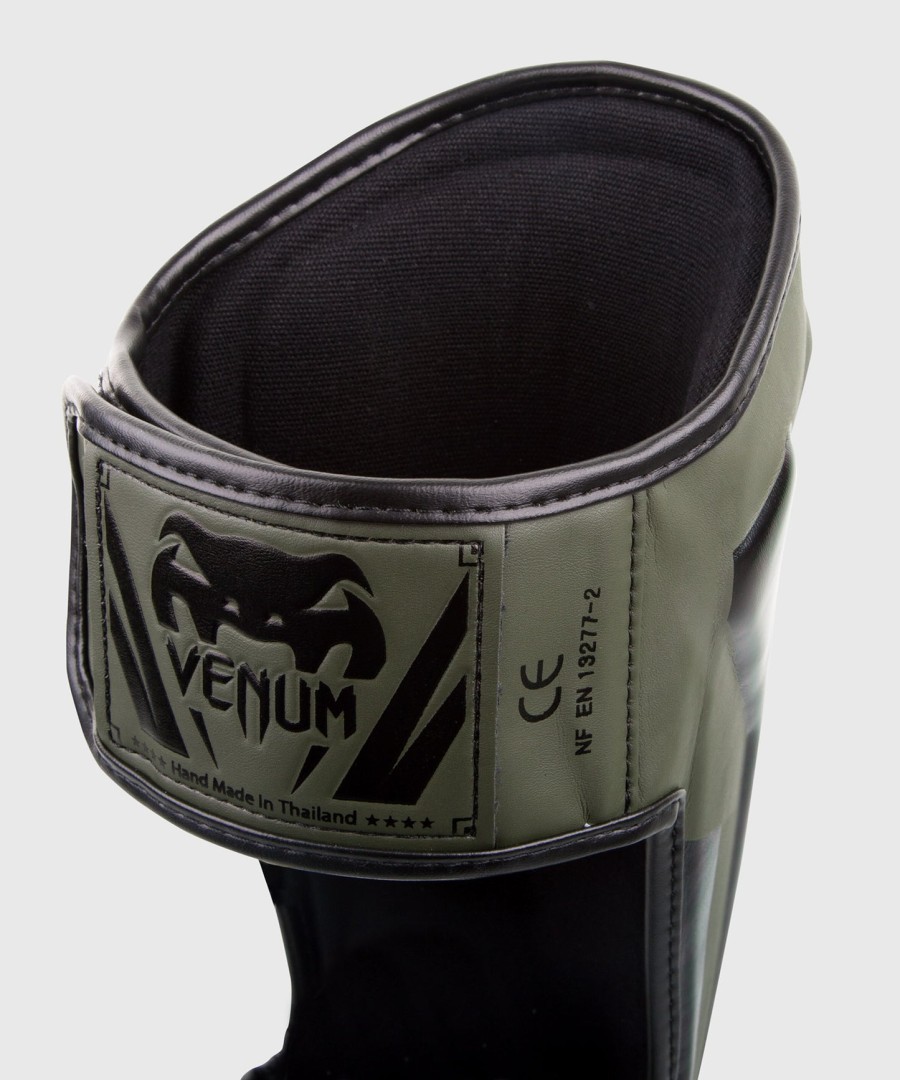 venum elite standup leggbeskyttere - khakisvart