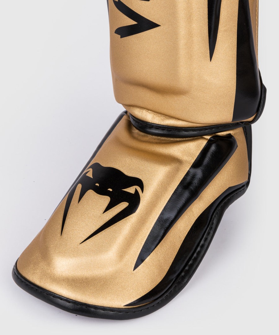 venum elite standup leggbeskyttere - gullsvart