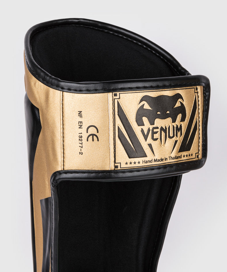 venum elite standup leggbeskyttere - gullsvart