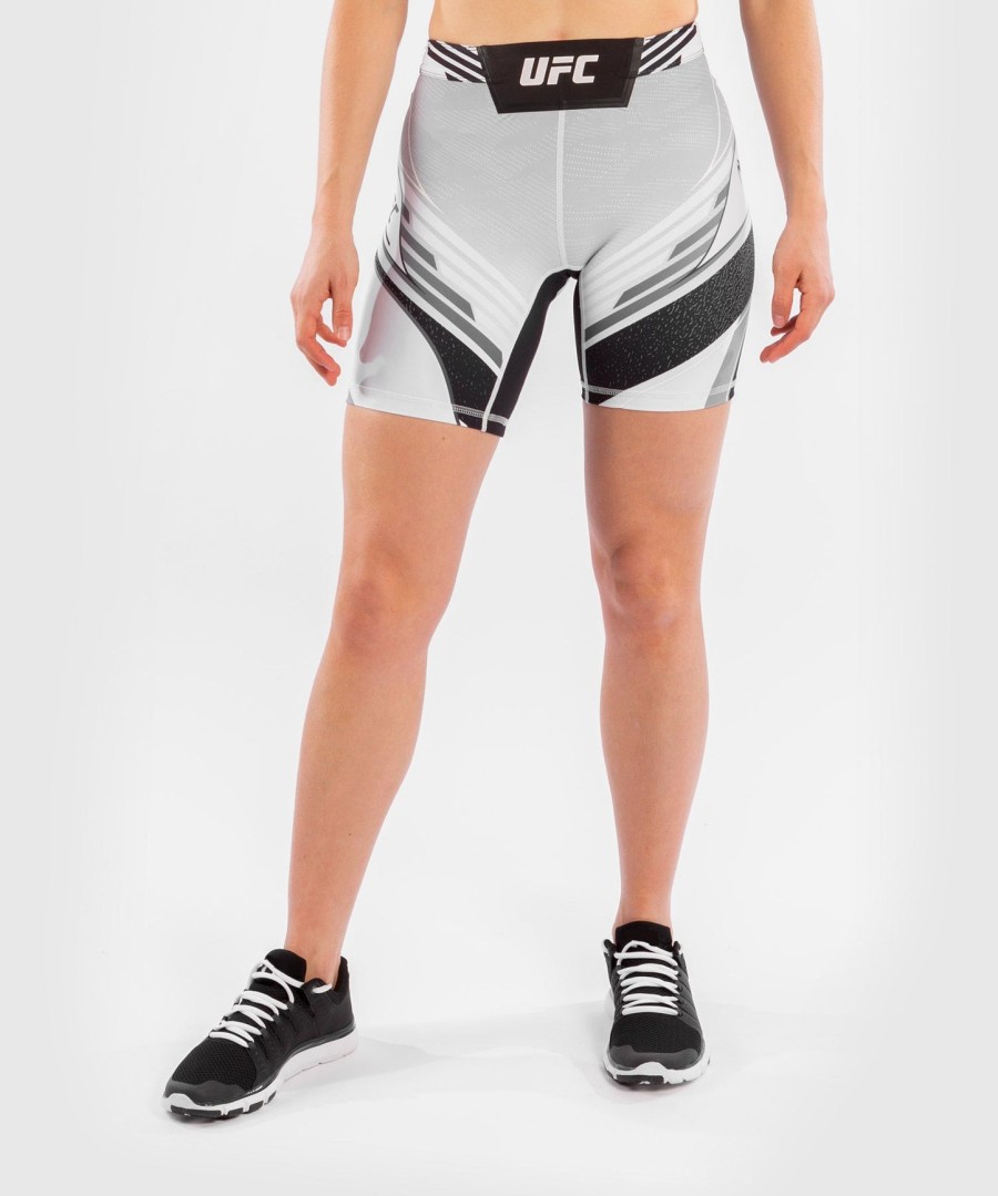 ufc venum authentic fight night dame vale tudo shorts - lang passform - hvit
