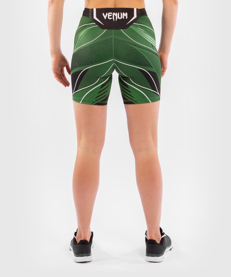 ufc venum authentic fight night dame vale tudo shorts - lang passform - grønn